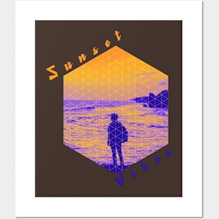 Sunset Vibes Posters and Art